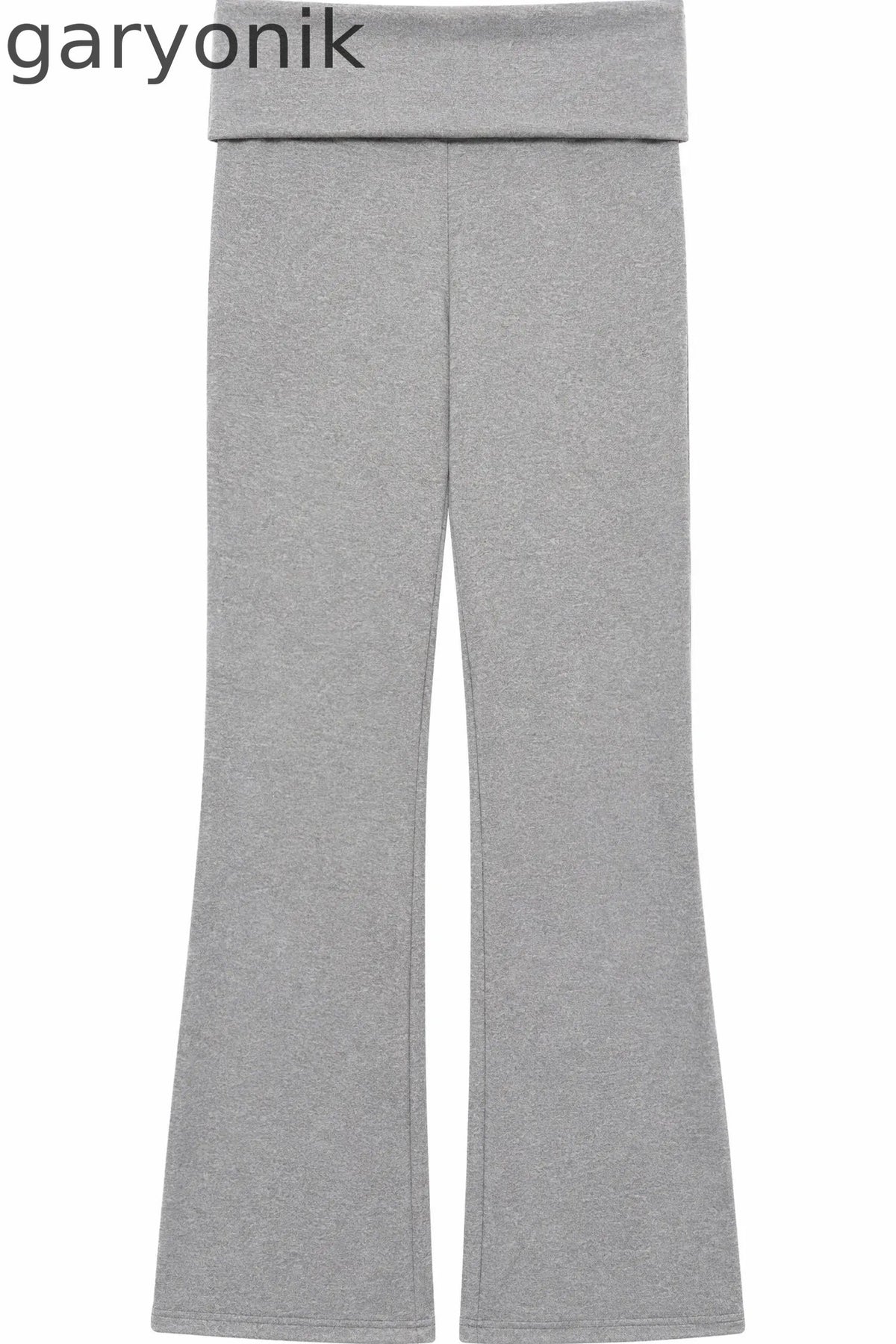Knit Cardigan and Cuffed Pants Set-Up