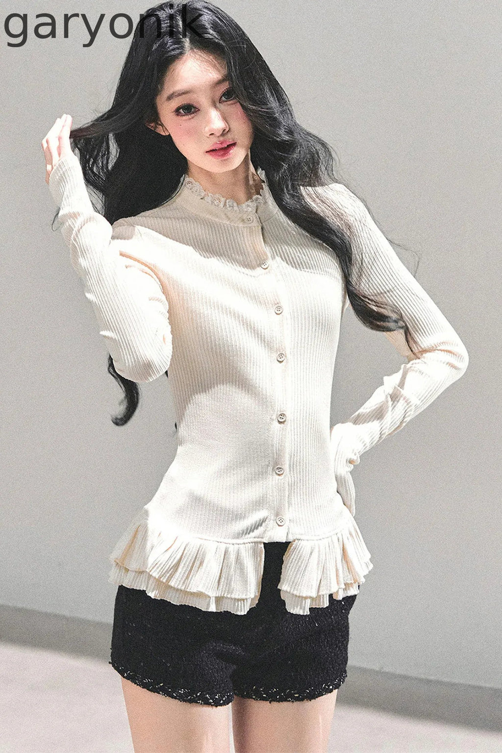 Tweed Style Rich Girl Three-Piece Set-Up