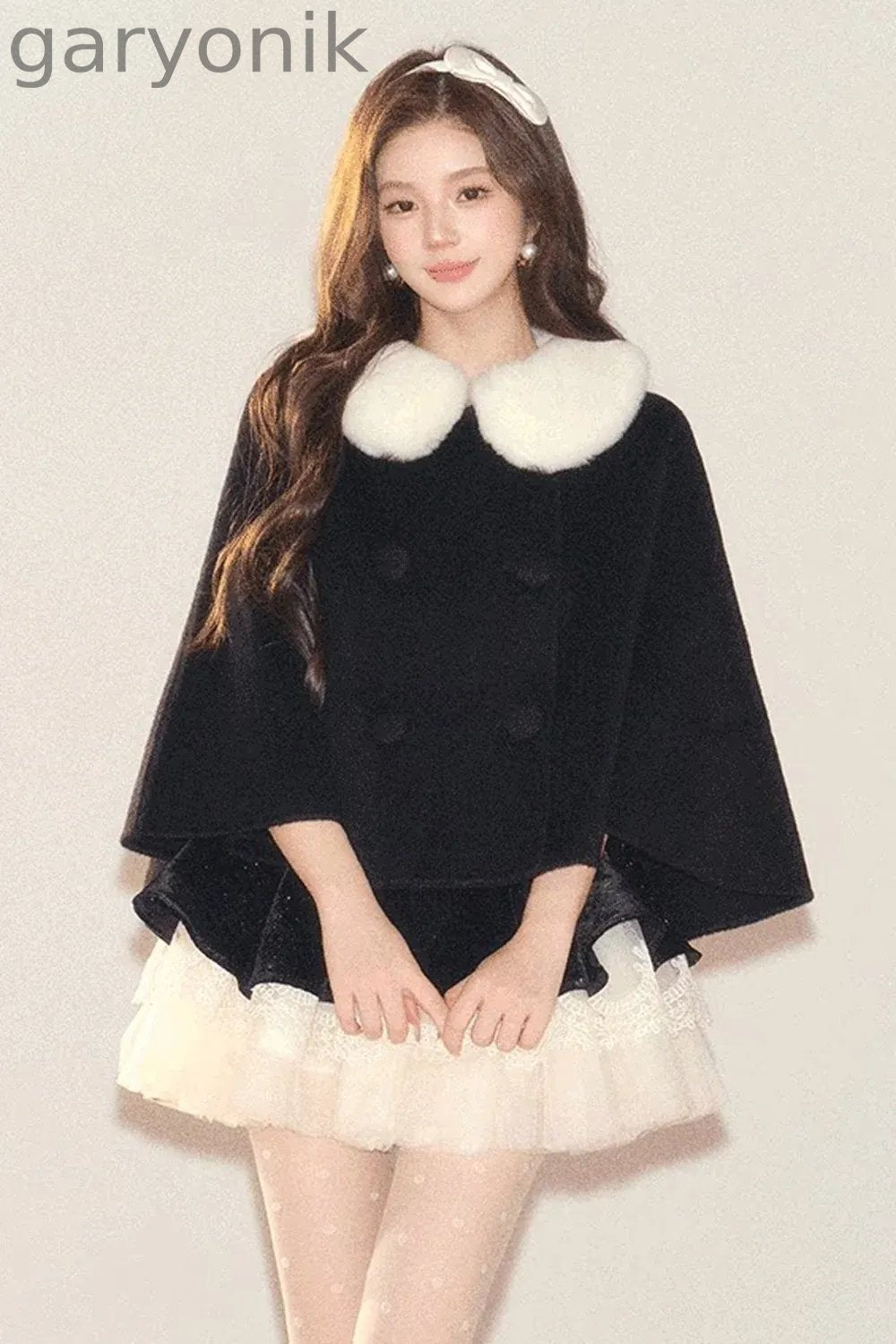 Shimmering Hepburn Style Velvet Princess Dress