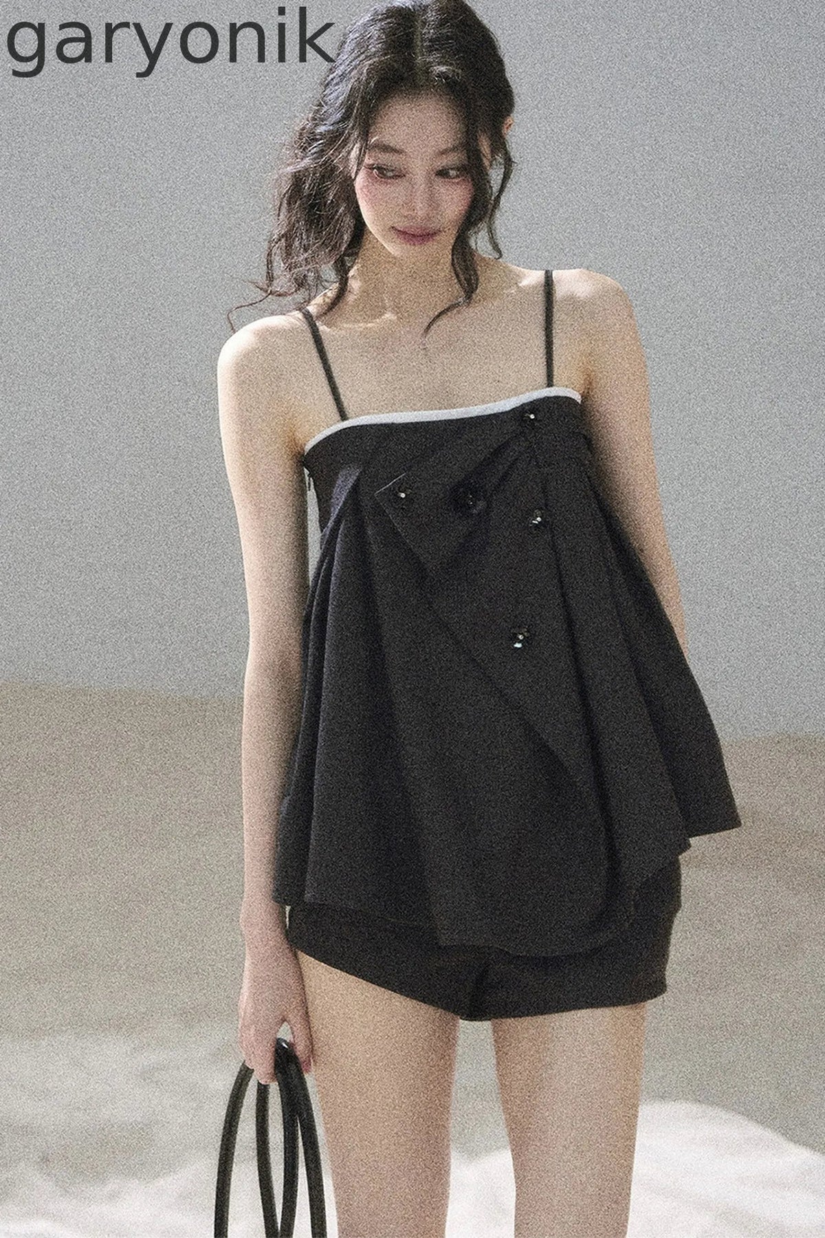 Camisole Top And Shorts Set-Up