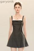 Bow-Knot Suspender Dress