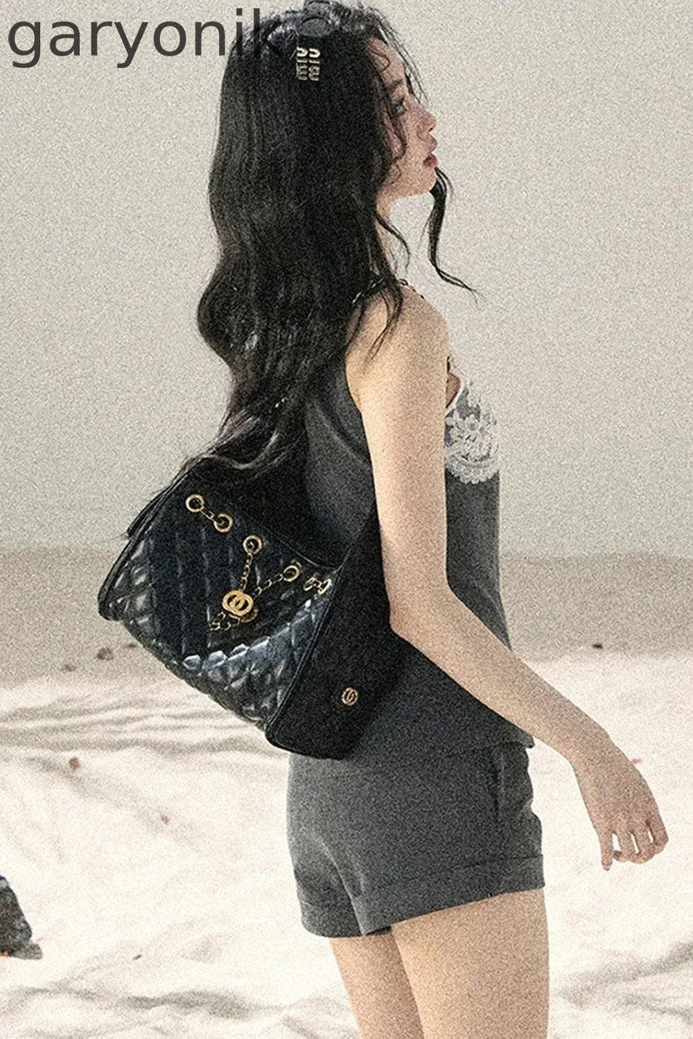French Lace Top and Shorts Two-Piece Set-Up