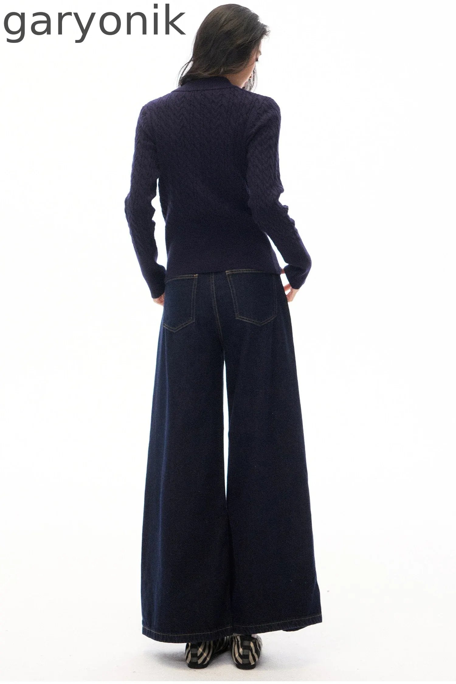 Long Sleeve Knitted Cardigan and Pants Set-Up