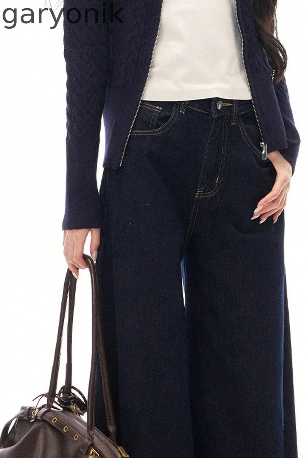 Long Sleeve Knitted Cardigan and Pants Set-Up