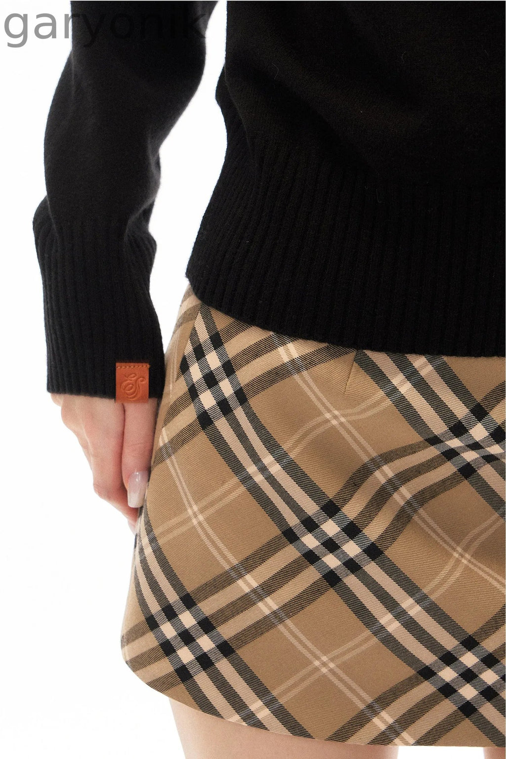Skirt and Shawl Knit Top Set-Up