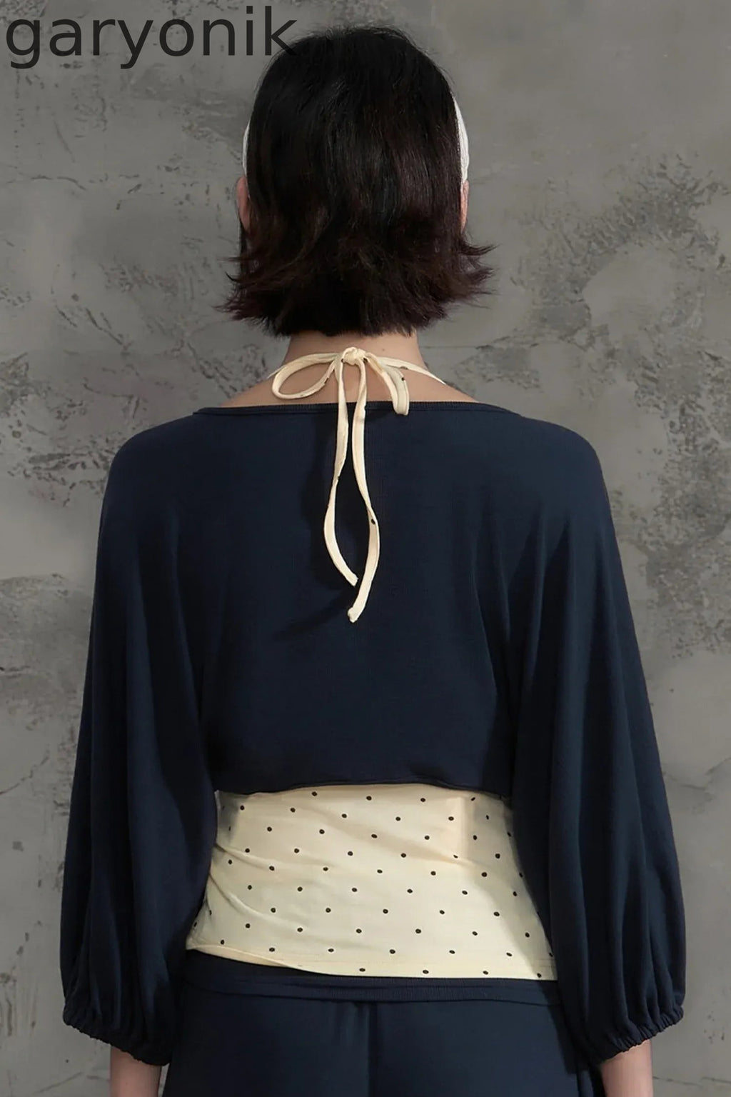 Polka Dot Camisole and Short Cardigan Set-Up