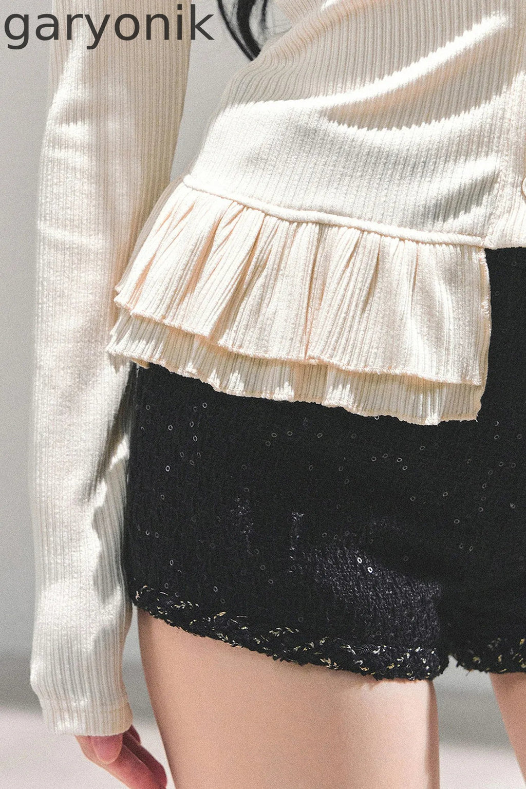 Tweed Style Rich Girl Three-Piece Set-Up