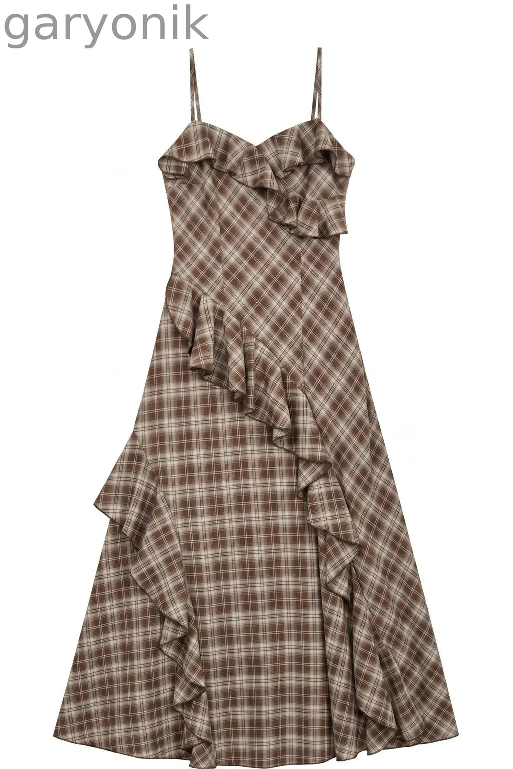 Petite Suede Blazer and Plaid Dress Set-Up