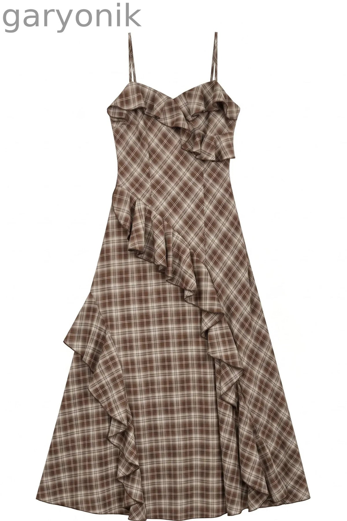 Petite Suede Blazer and Plaid Dress Set-Up