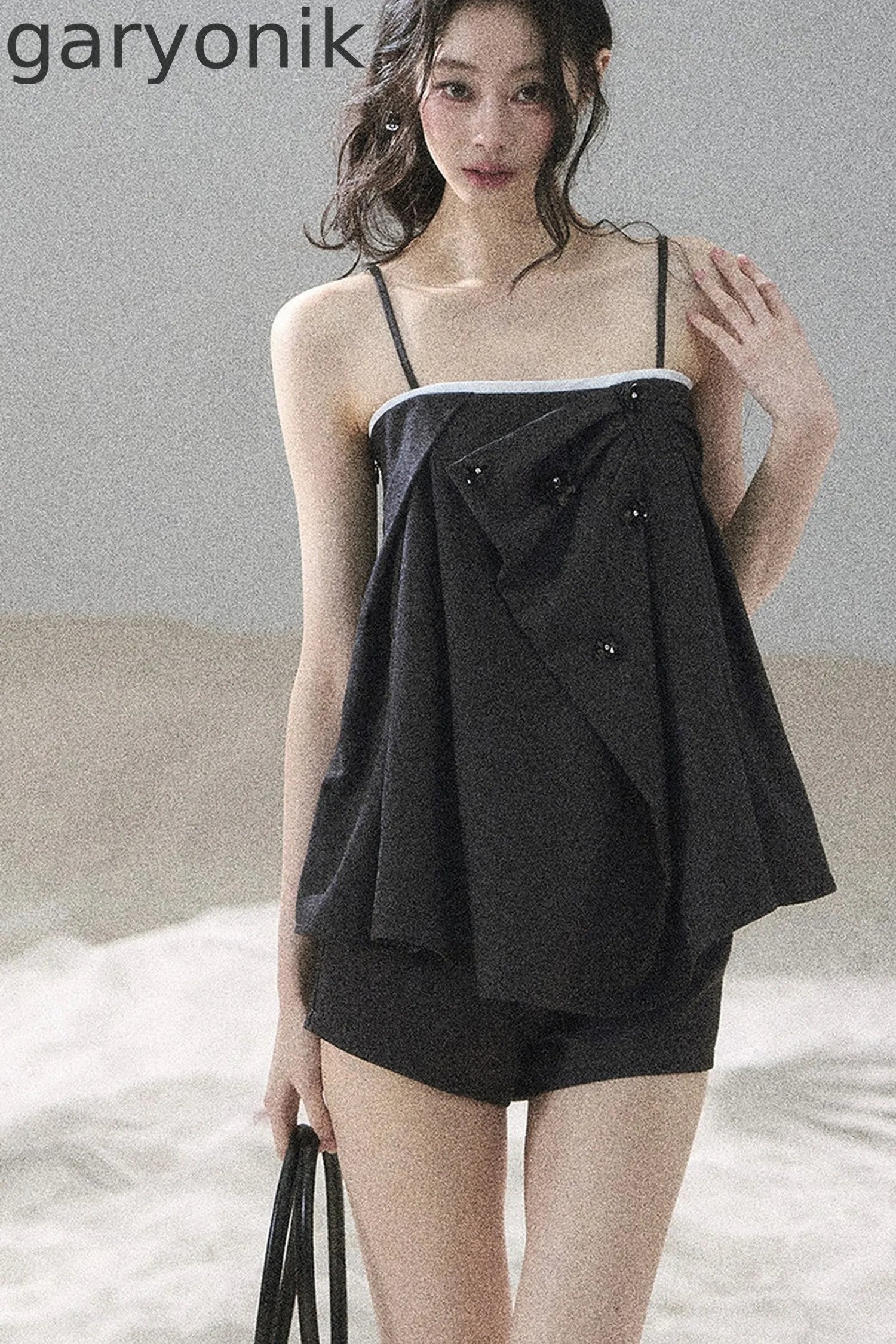 Camisole Top And Shorts Set-Up