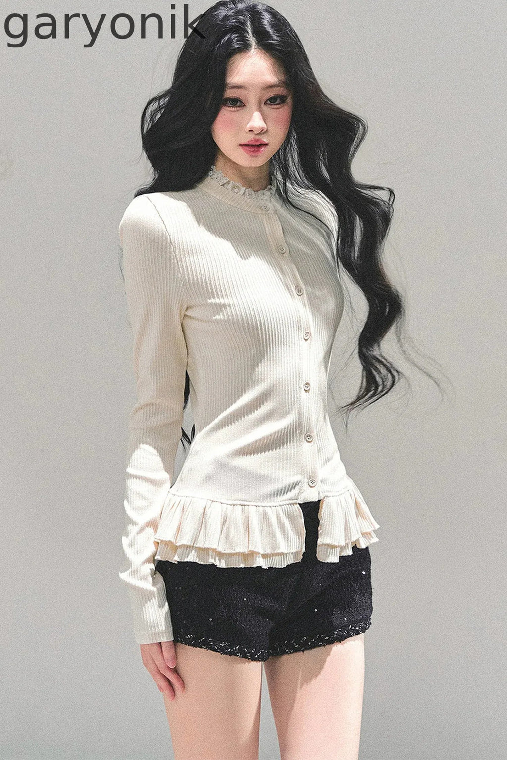 Tweed Style Rich Girl Three-Piece Set-Up