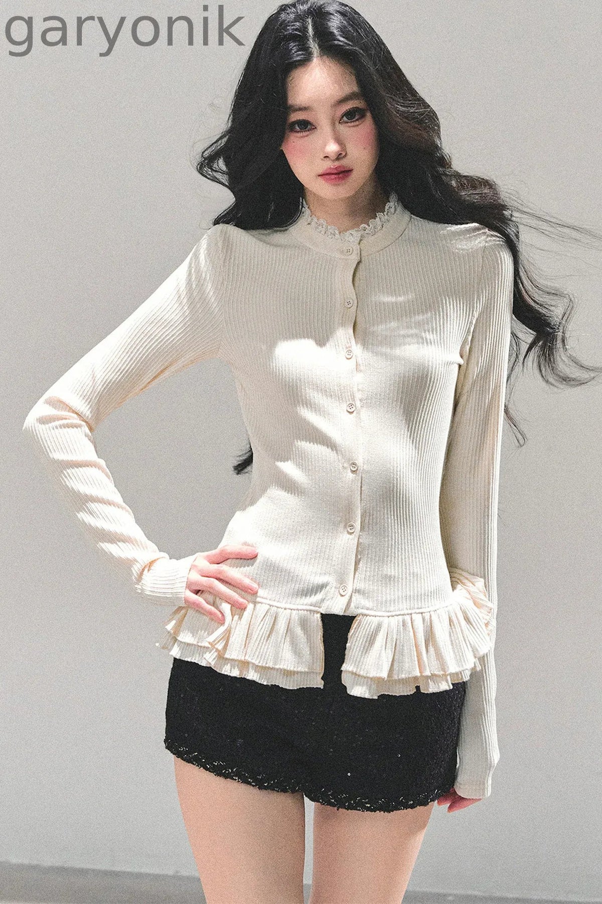 Tweed Style Rich Girl Three-Piece Set-Up